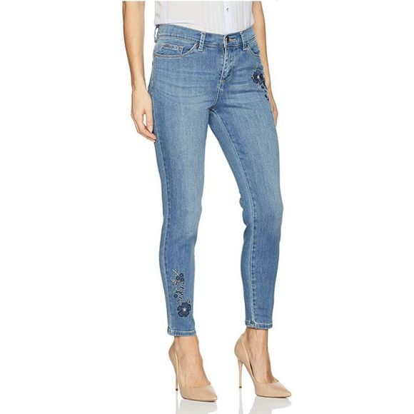 LEE Filters Denim - LEE Midrise Fit Anna Skinny Ankle Jean 10 M Blue